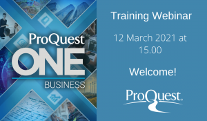 ProQuest One Business Webinar for All Researches-KAZGUU University